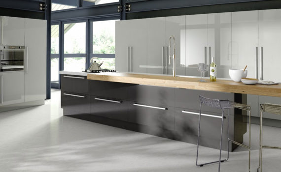 Phoenix Light Grey & Fossil Kitchen
