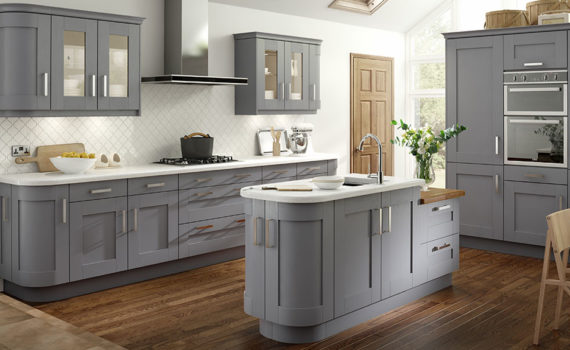 Albany Dust Grey Painted Kitchen