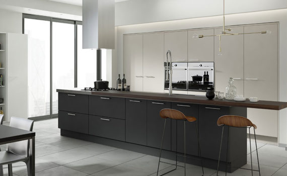 Belair Mussel & Graphite Painted Kitchen