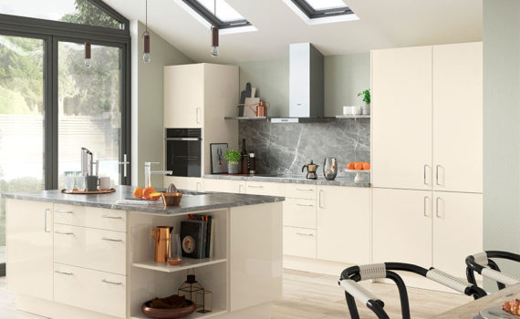 Cutler Ivory Gloss Kitchen