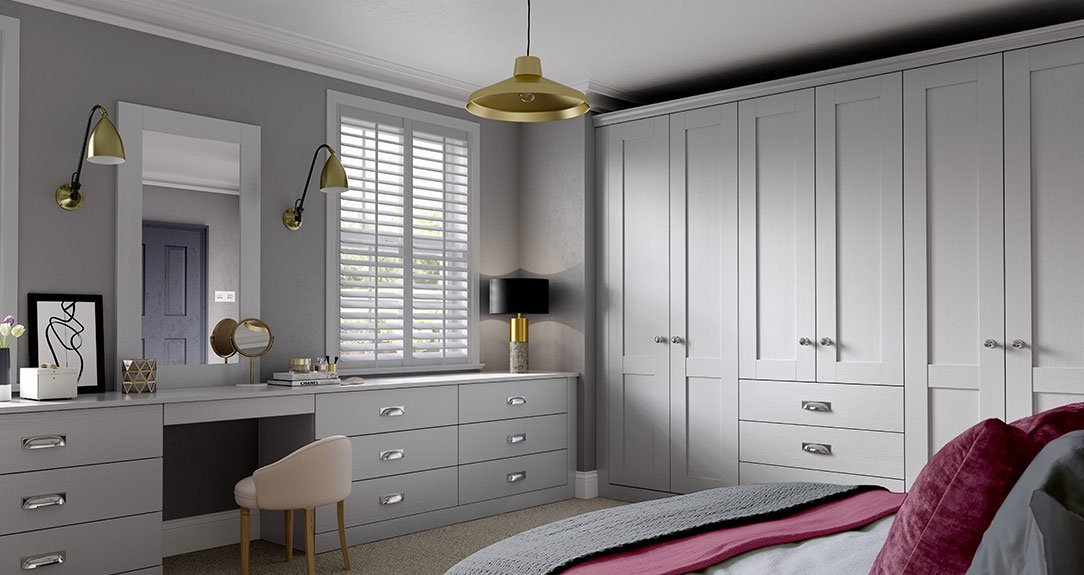 Fenwick Legno Light Grey Bedroom