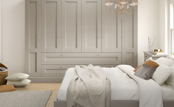 Fenwick Legno Stone Grey Bedroom