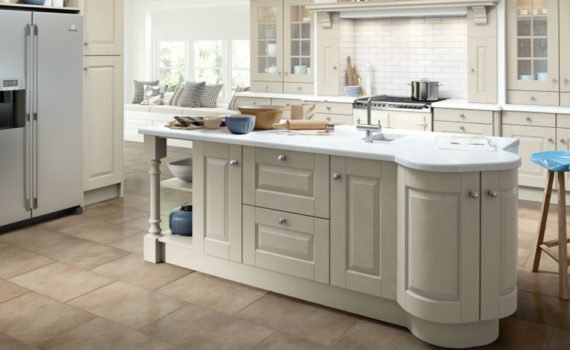 Hampton Solid Painted Ivory Kitchen