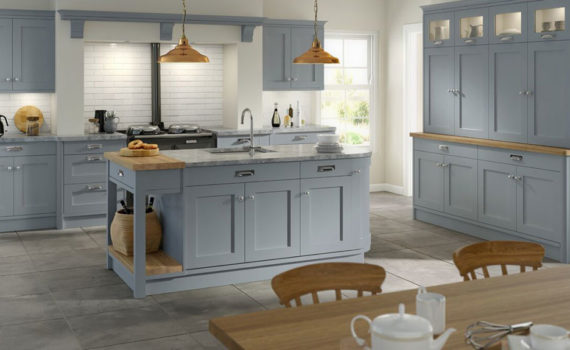 Hartford Denim Painted Kitchen