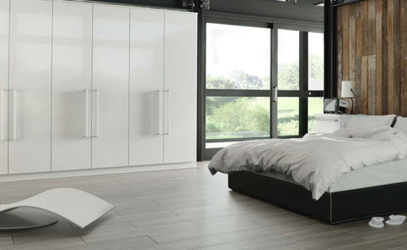 Phoenix White Gloss Bedroom