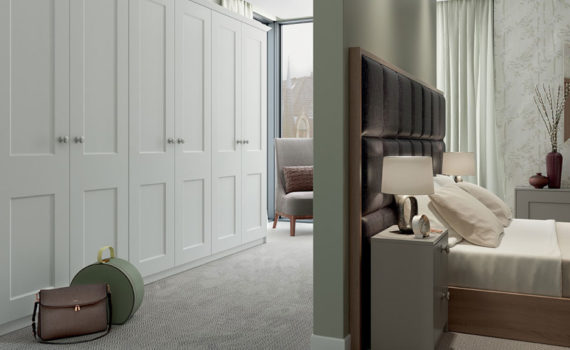 Windermere Horns White Bedroom