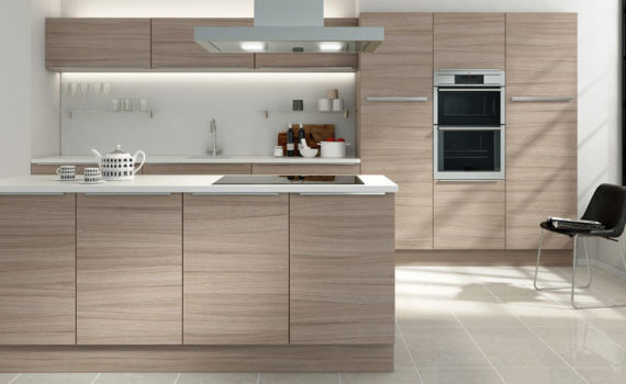 Zoom Driftwood Kitchen